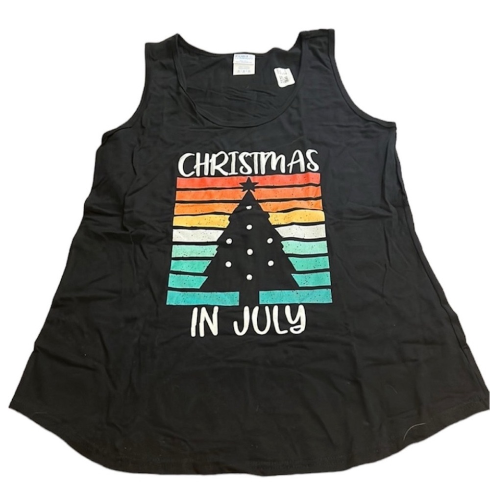 NWT Christmas In July Tank